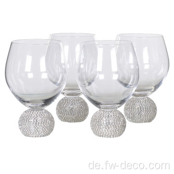 Custom Cocktailglas Set mit Diamond Decoration STEM